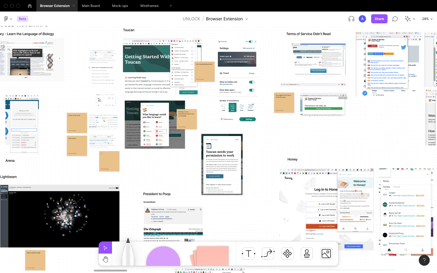 UNLOCK 2021_Project SupplyChains_Browser extension benchmarking