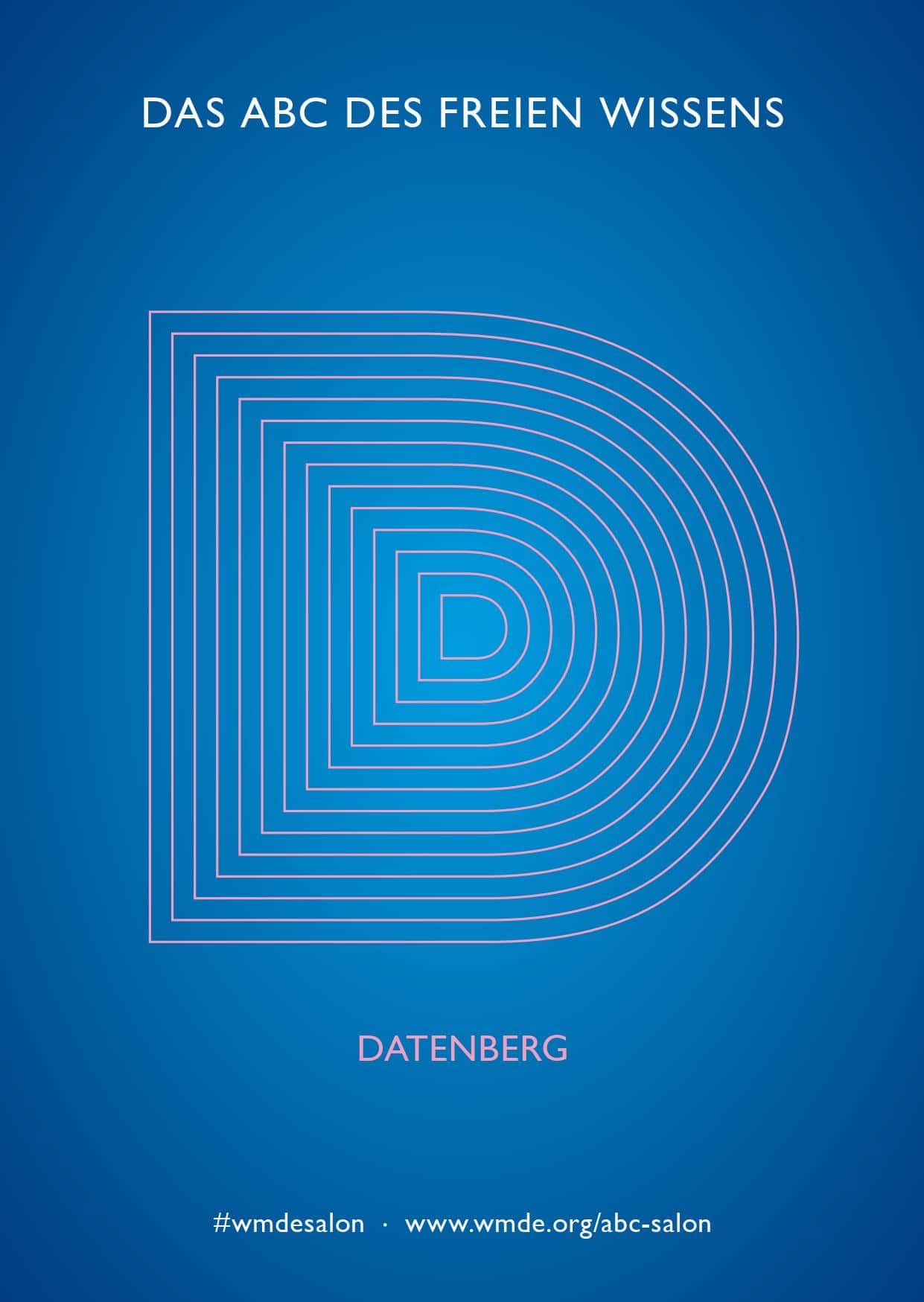Grafische Darstellung des Buchstaben D