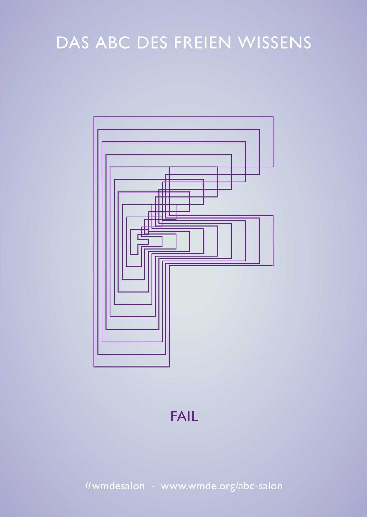 Grafische Darstellung des Buchstaben F