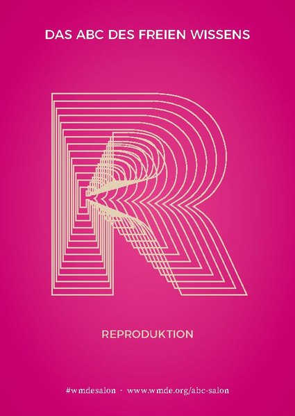 Grafische Darstellung des Buchstaben "R" im Design der Salon-Reihe