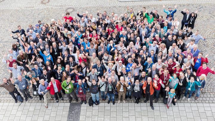 Steffen Prößdorf, Gruppenfoto WikiCon2017 IMG 9159 LR10 by Stepro, CC BY-SA 4.0