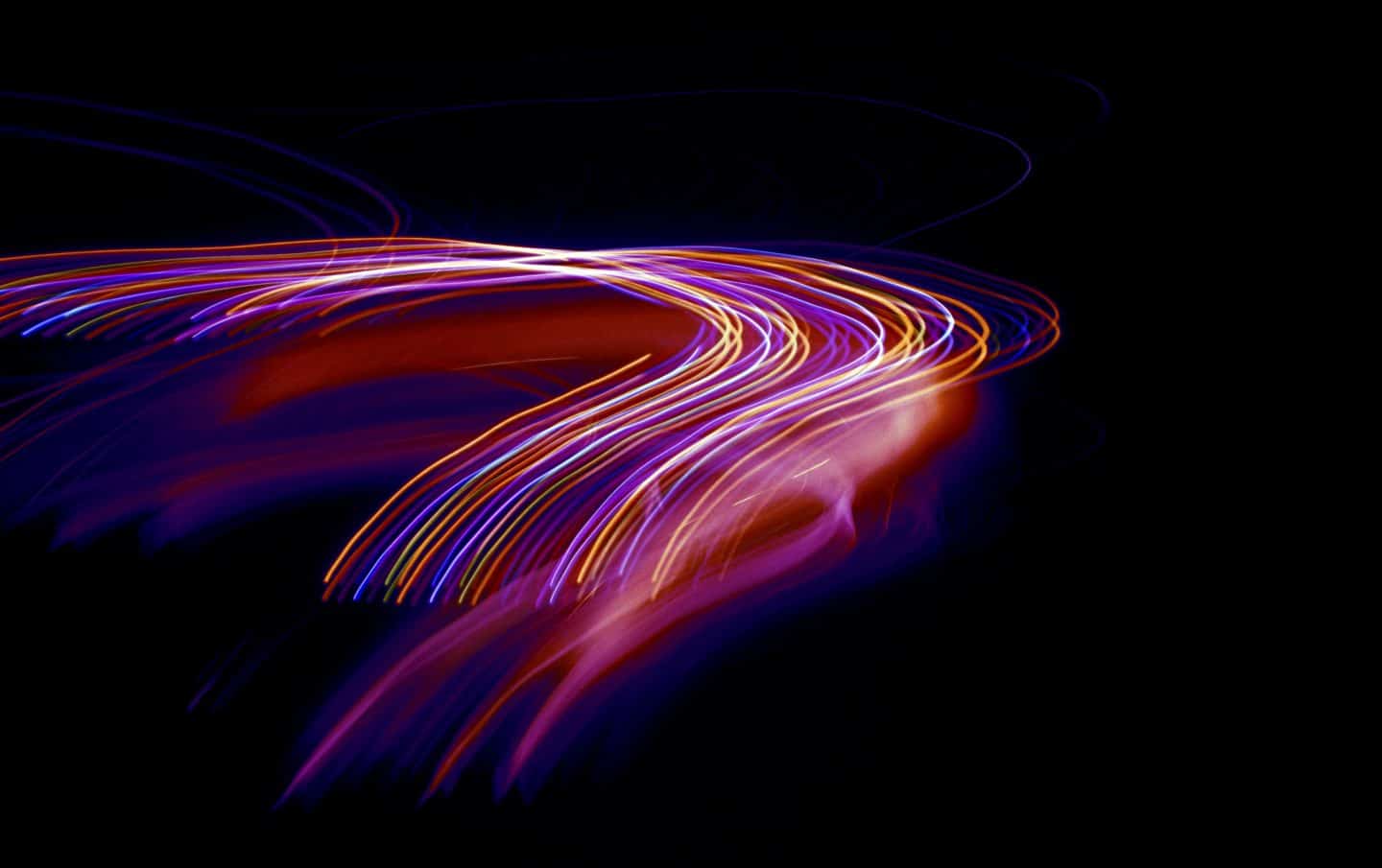 A_Light_painting_curve_move