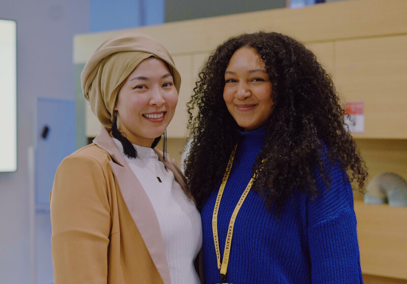 Esra und Djenna von Karakaya Talks beim Kick-Off von re·shape