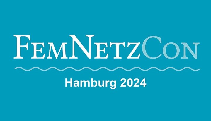 Banner zu FemNetzCon in Hamburg 2024
