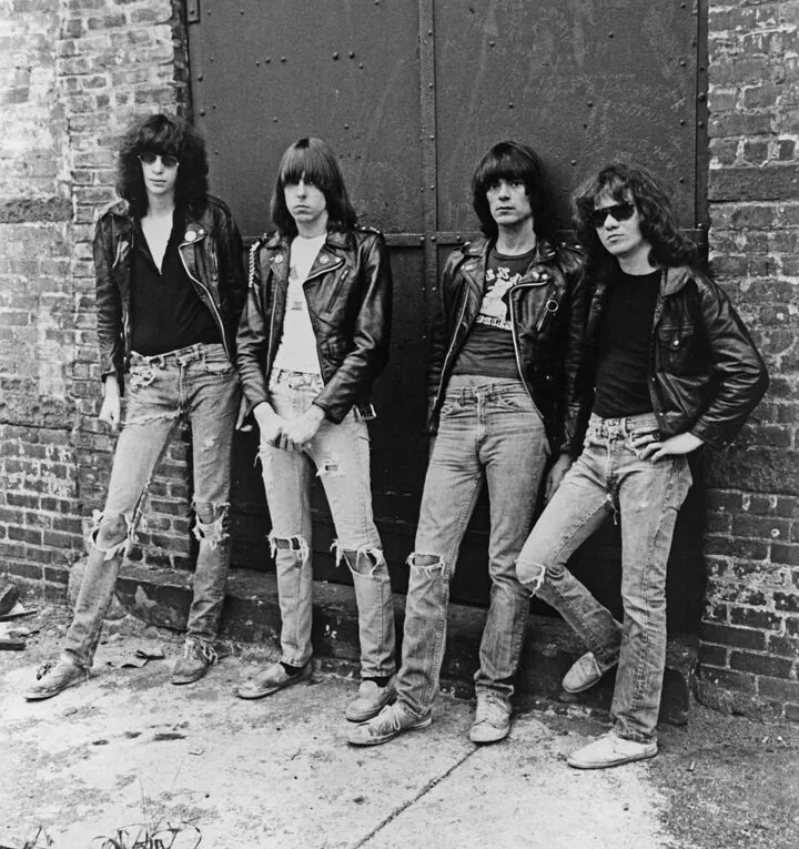 Bandfoto der Ramones