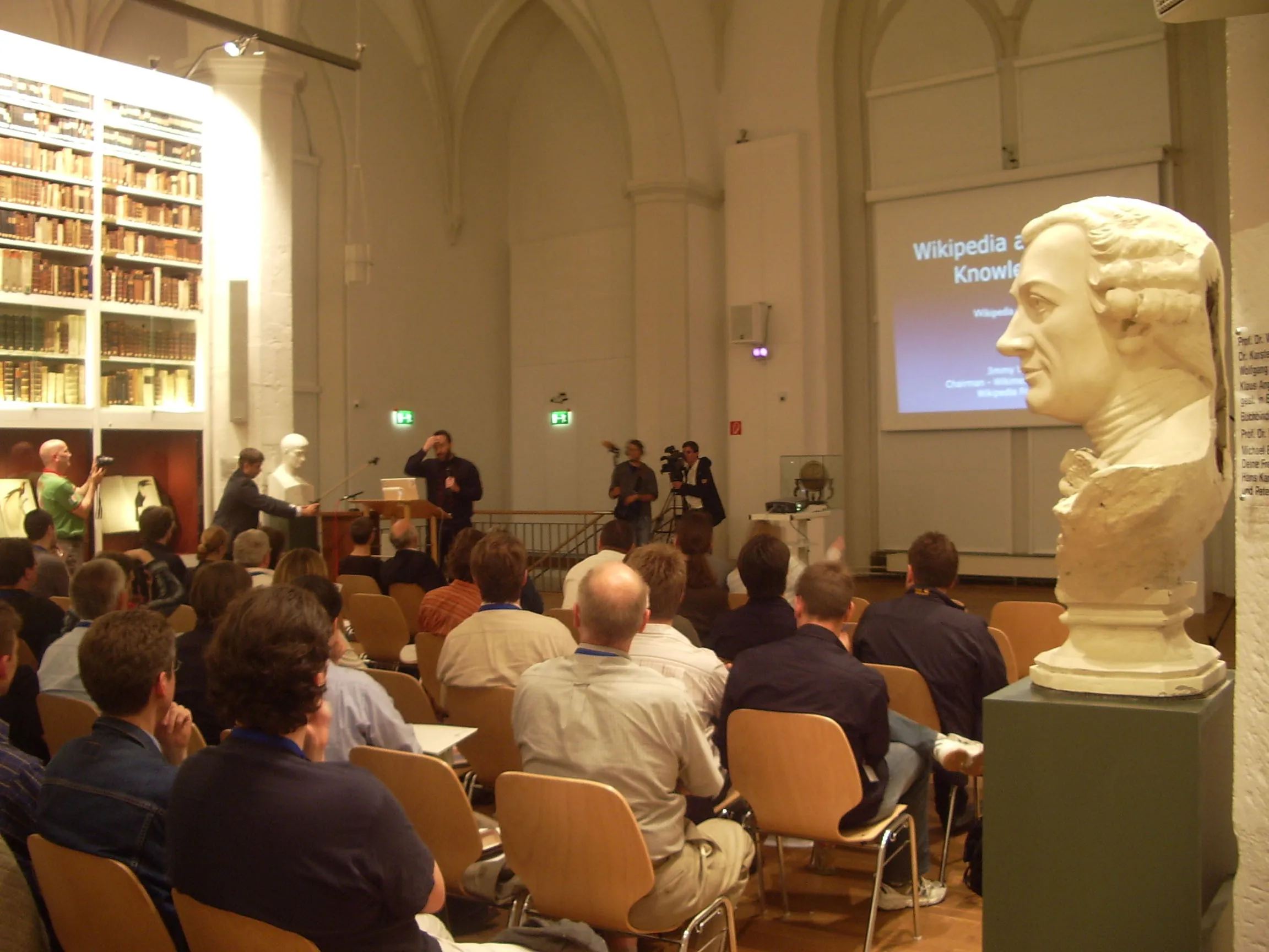 Vortrag in Bibliothek