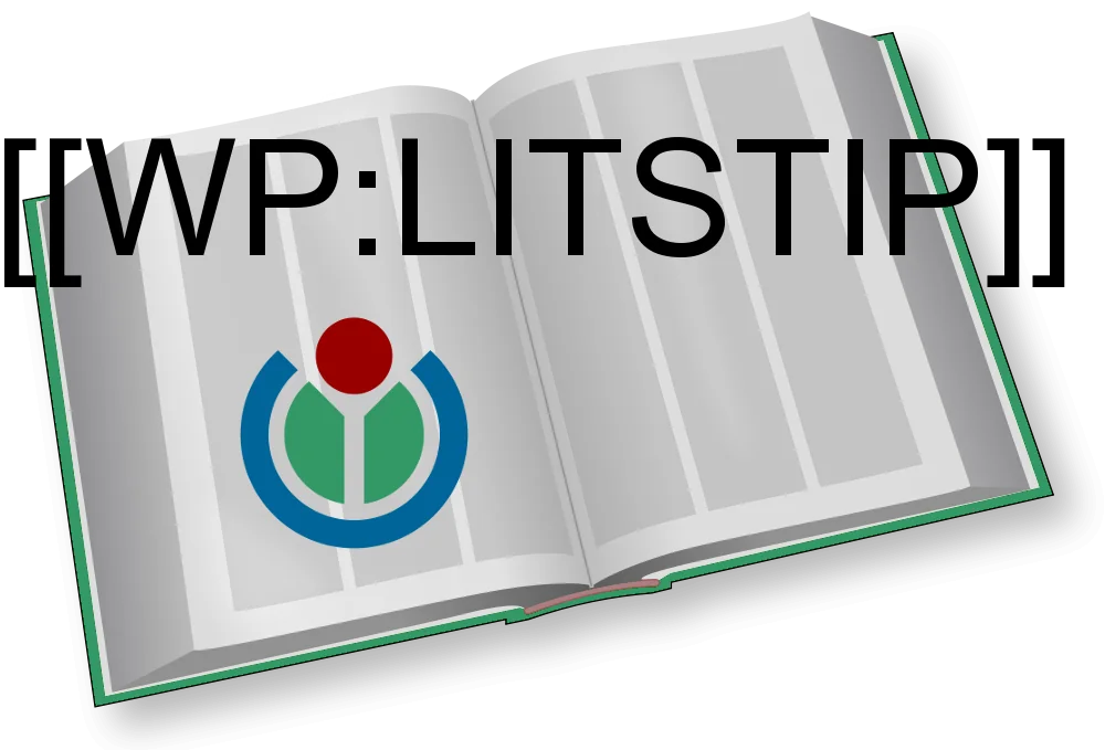 Buch mit Wikimedia Logo