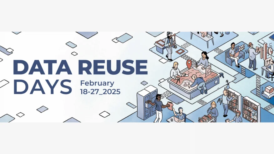 Veranstaltungsflyer für Data Reuse Days 2025