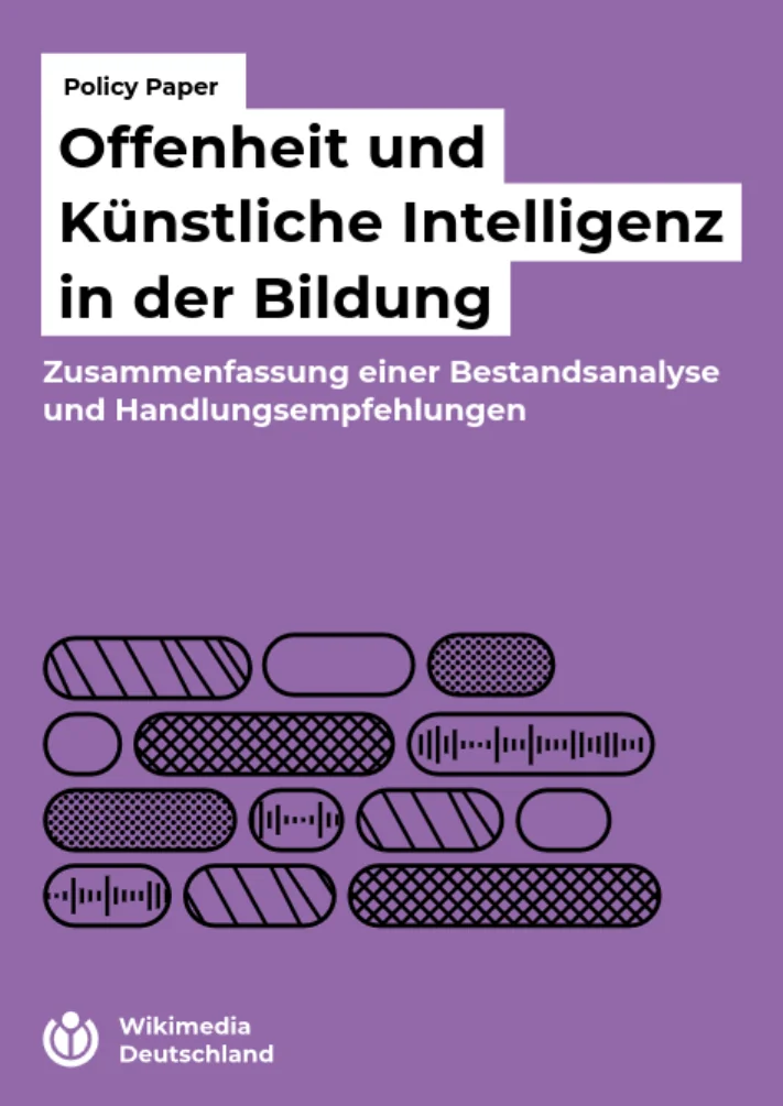 Policy Papaer: Offenheit und Künstliche Intelligenz in der Bildung